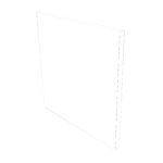 Façade de tiroir FAKTUM L30H31cm - White Alaska