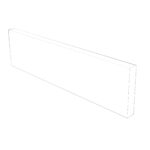Façade de tiroir FAKTUM L40H13cm - White Alaska