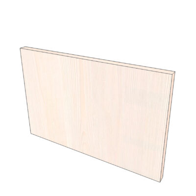 Façade de tiroir FAKTUM L40H26cm - moscow-ash