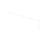 Façade de tiroir FAKTUM L60H13cm - White Alaska