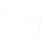 Façade de tiroir FAKTUM L50H19cm - White Alaska