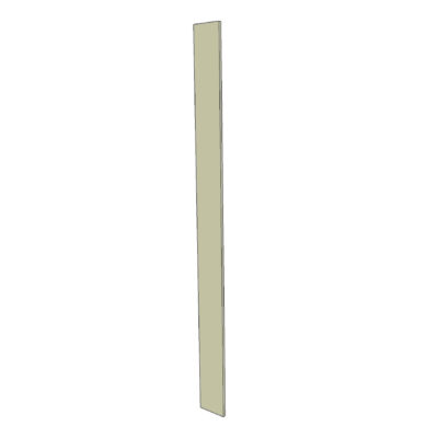 Façade DELINIA L15H215cm - lemongrass