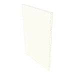 Façade de lave-vaisselle DELINIA L45H77cm - White Porcelain