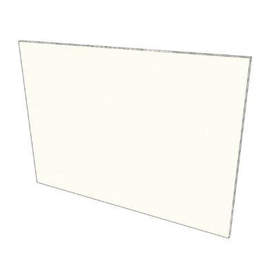 Façade de tiroir FAKTUM L80Hx57cm - White Porcelain