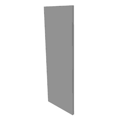 Façade DELINIA L45H138cm - Lava Grey