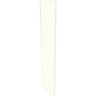 Façade DELINIA L45H215cm - White Porcelain