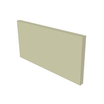 Façade DELINIA L45H26cm - lemongrass