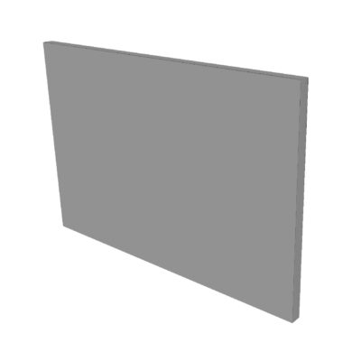 Façade DELINIA L60H39cm - Lava Grey
