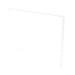Façade DELINIA L60H39cm - White Alaska
