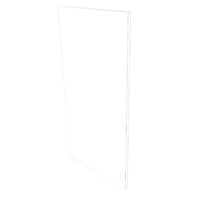 Façade DELINIA L60H138cm - White Alaska