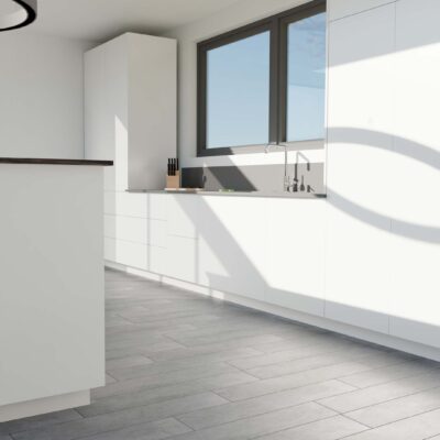 Façade de lave-vaisselle DELINIA L45H77cm - Blanc craie Extra Mat